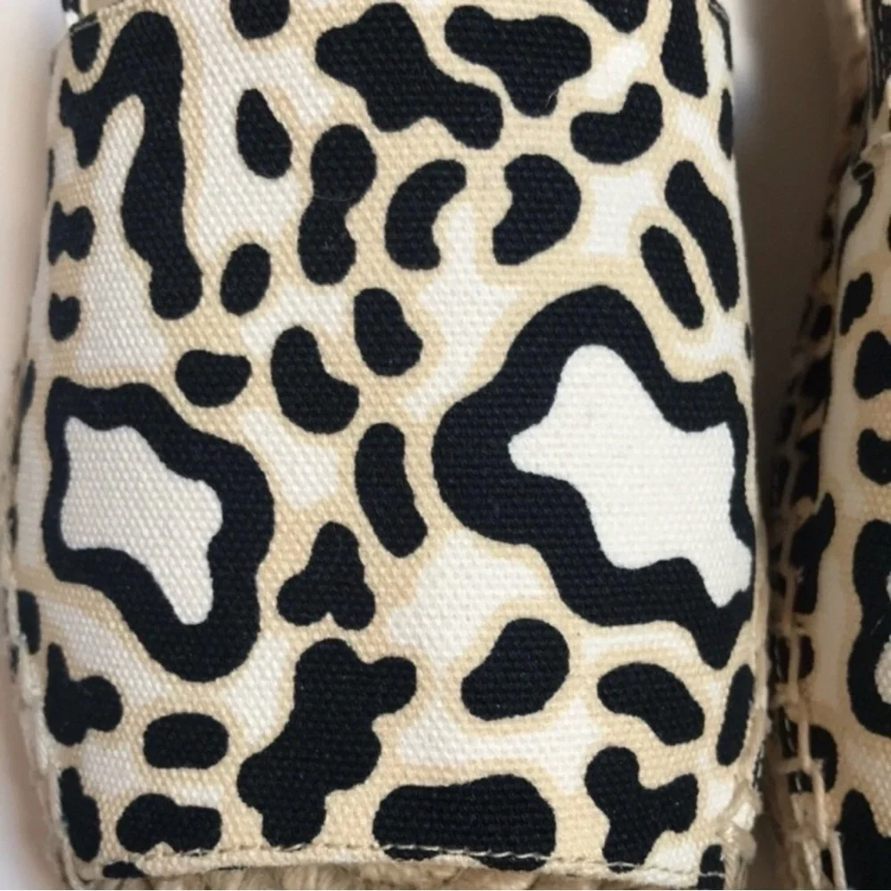 Stella McCartney Vegan Leopard Espadrille Sandals EU 35 Box
